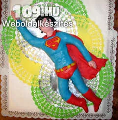 Születésnapi torta fiúknak Superman